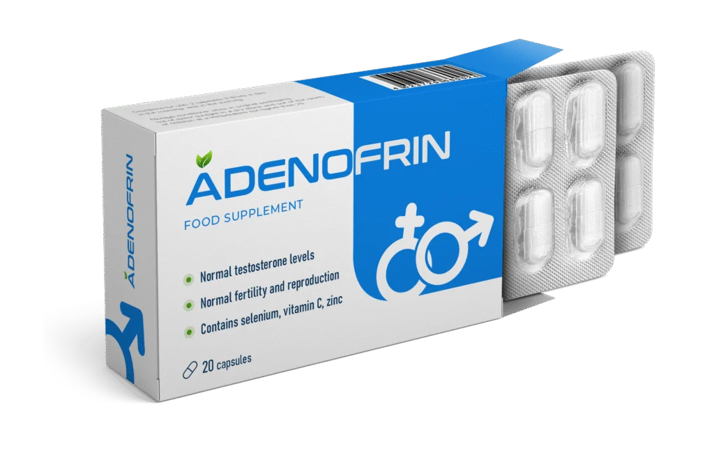 Adenofrin Capsules – Supporto Naturale per la Salute Maschile