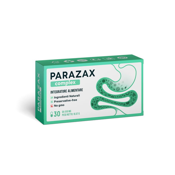 Parazax Complex – Elimina i parassiti e depura l'organismo