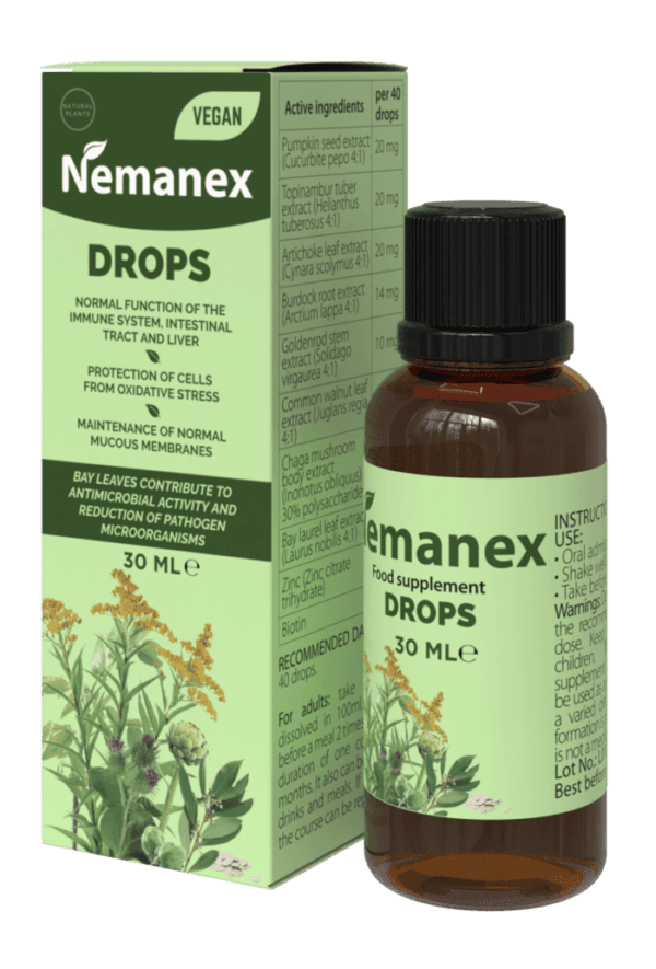 Nemanex – Integratore naturale per parassiti intestinali