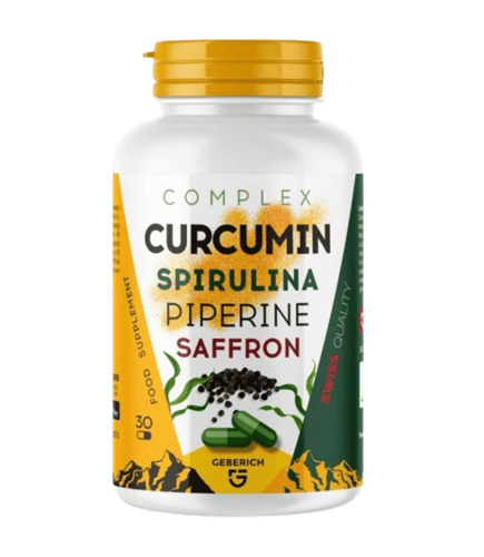 Curcumin Spirulina Piperine – Perdita di Peso e Maggiore Energia